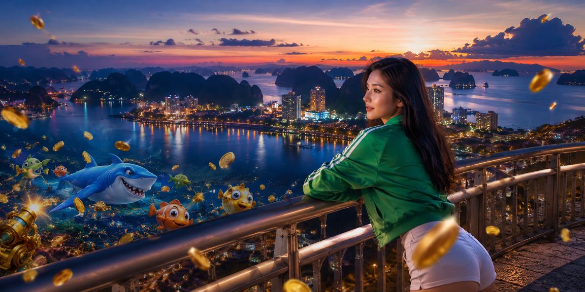 Vịnh Hạ Long bình minh, người dùng Việt Nam tham khảo thông tin trò chơi bắn cá và casino trực tuyến