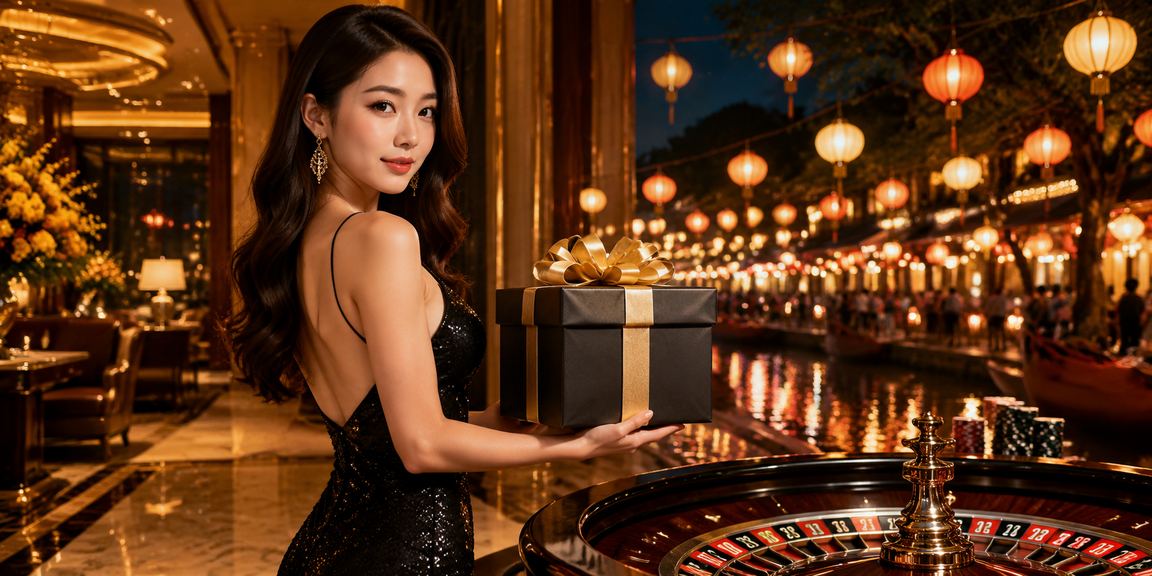 Khung cảnh chơi roulette về đêm tại Hà Nội